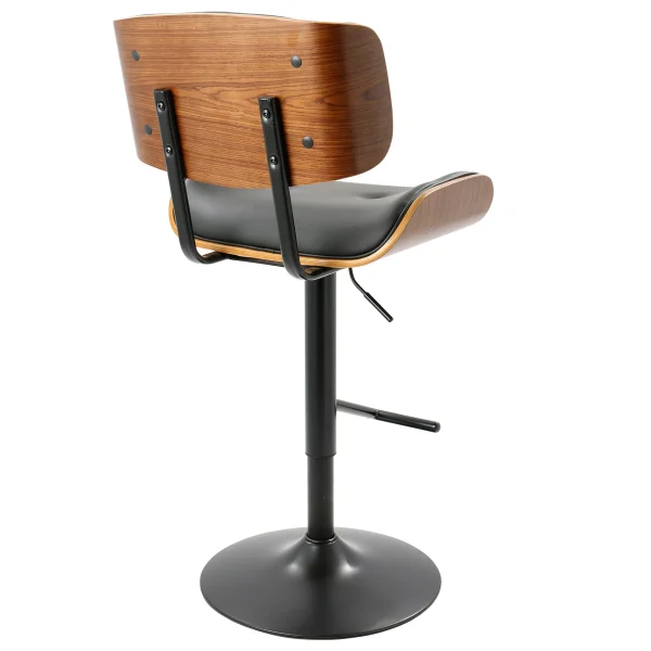 Lombardi Adjustable Faux Leather Barstool Kd Opening Sales^* Best Sale