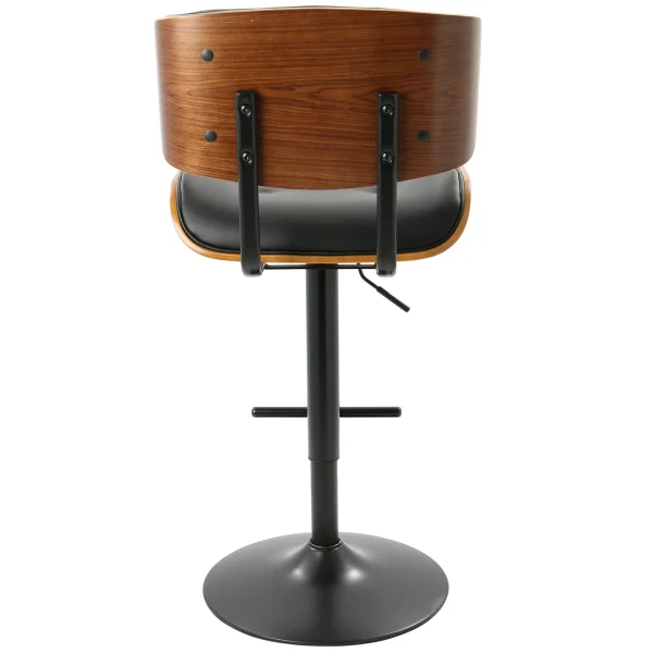 Lombardi Adjustable Faux Leather Barstool Kd Opening Sales^* Best Sale