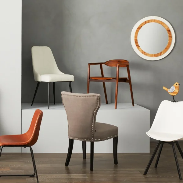 Mereen Ivory Upholstered Dining Chair Promotion^* Hot