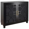 Merrick Black Glass Pane Cabinet Exquisite Gifts^* Best