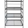 Metal 4 Tier Folding Rack With Wire Shelves Discount Online^* New