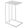 Metal C-Table, White Low Price^* Sale