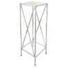 Metal Plant Stand With Wood Top Grey, Small Exquisite Gifts^* Best Sale