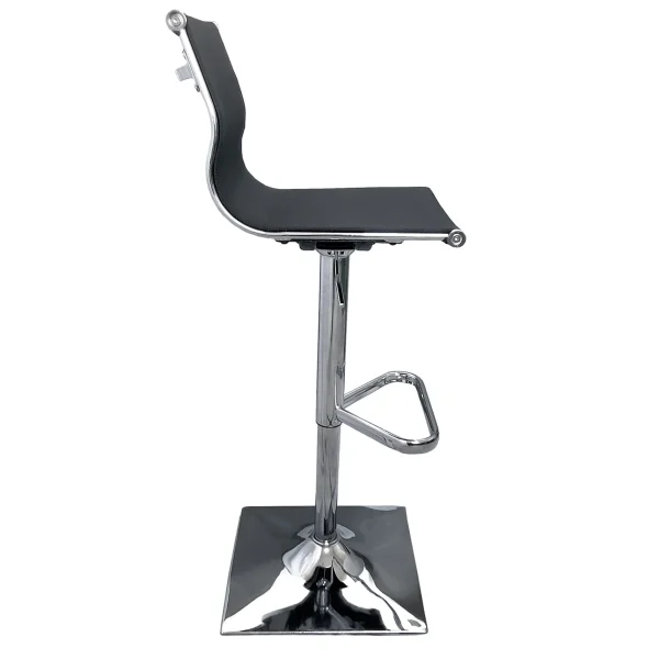 Micah Adjustable Barstool, Black Low Price^* Outlet