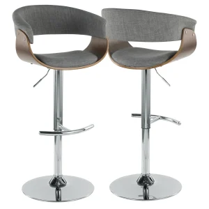 Modern Vintage Barstool, Grey Gift Selection^* Discount