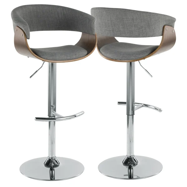 Modern Vintage Barstool, Grey Gift Selection^* Discount