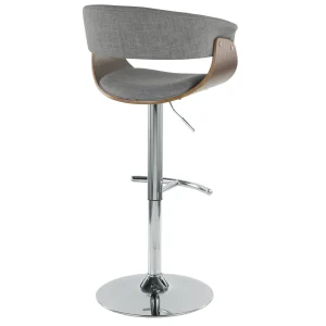 Modern Vintage Barstool, Grey Gift Selection^* Discount