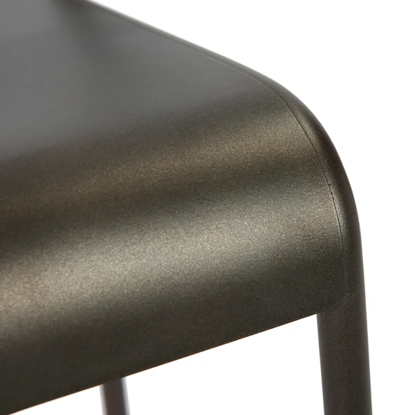 Nova Dark Grey Metal Dining Chair Less Expensive^* Hot