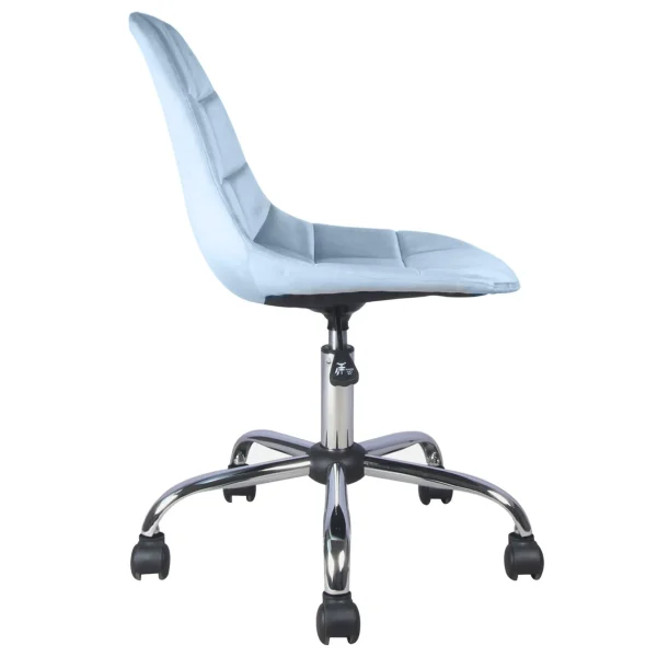 Olivia Blue Velvet Office Chair Exquisite Gifts^* Fashion