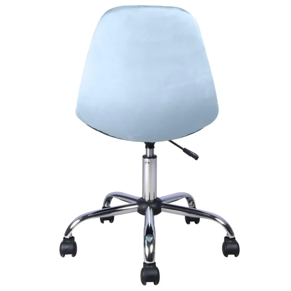 Olivia Blue Velvet Office Chair Exquisite Gifts^* Fashion