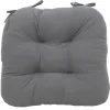 2-Pack Dark Grey Microsuede Chair Pads Online Discount^* Cheap
