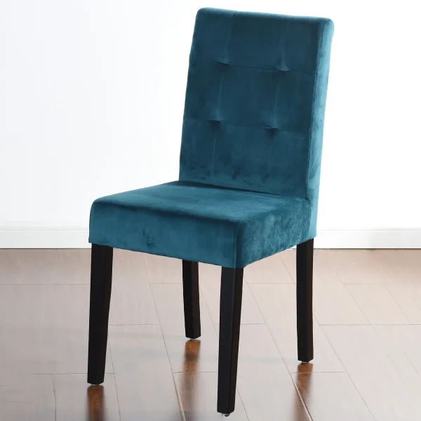 2-Pack Madden Teal Velvet Dining Chair, Kd Good Quality^* Online
