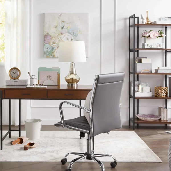 Parkview Metal & Wood Writing Desk With Storage, 48 Less Expensive^* Shop