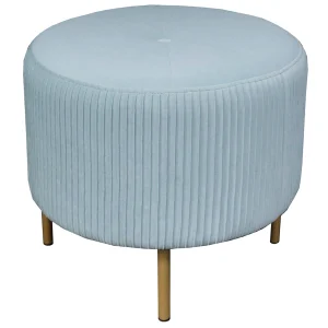 Piper Pleated Ottoman Premium^* New
