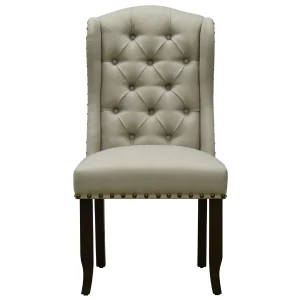 Providence Aahmad Winged Dining Chair, Beige Promotion^* Outlet