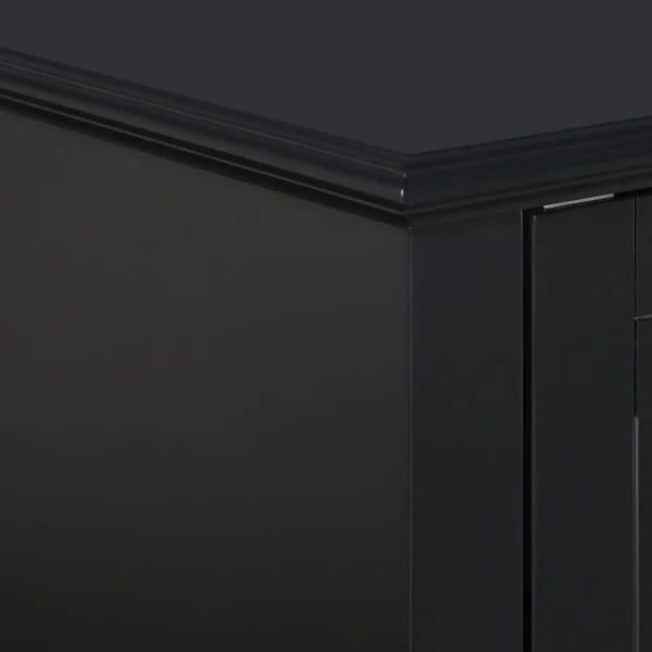 Providence Asbury Black 2-Door Cabinet Cheaper^* Cheap
