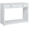 Providence Clara White Console Table Flash Sale^* Hot