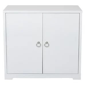 Providence Clara White 2-Door Cabinet Opening Sales^* New