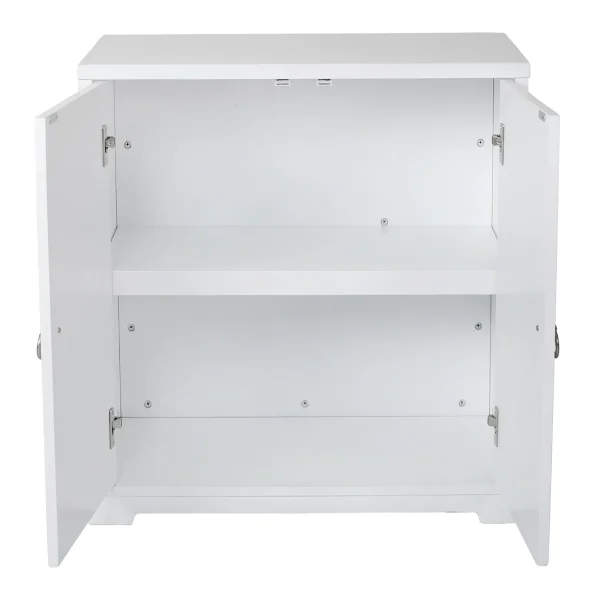 Providence Clara White 2-Door Cabinet Opening Sales^* New