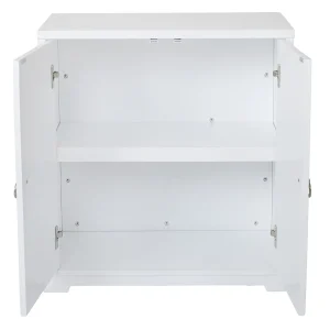 Providence Clara White 2-Door Cabinet Opening Sales^* New