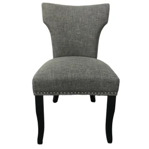 Providence Jhene Ii Studded Back Dining Chair, Grey Discount Online^* Fashion