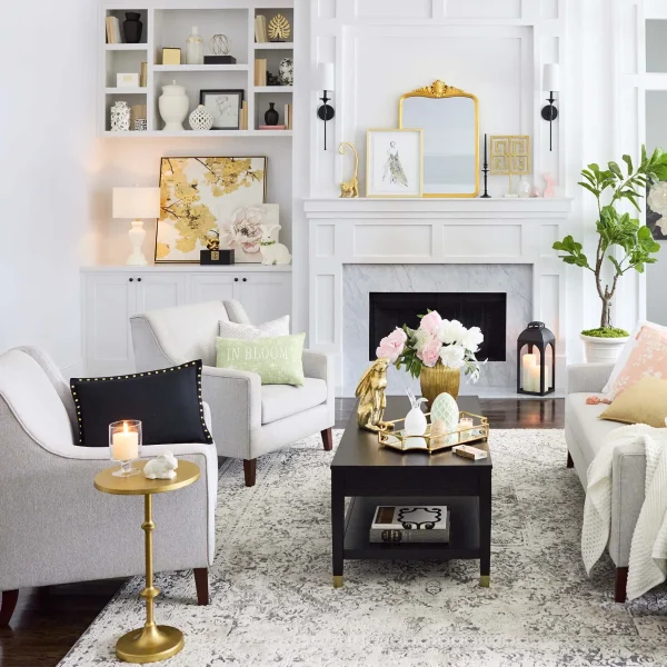 Providence Wells Accent Chair, Light Grey Opening Sales^* Outlet