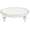 Providence White Wood Beaded Plant Stand, 12 Cheaper^* Store