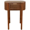 Reston Round-Corner End Table Premium^* Discount