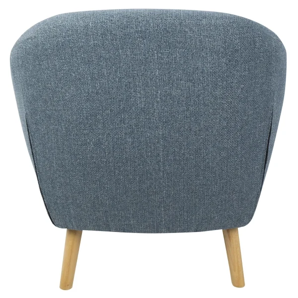 Rockwell Blue Mid-Century Modern Accent Chair Opening Sales^* Fashion