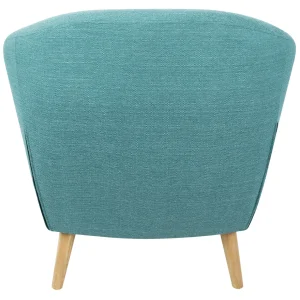 Rockwell Teal Mid-Century Modern Accent Chair Gift Selection^* Online