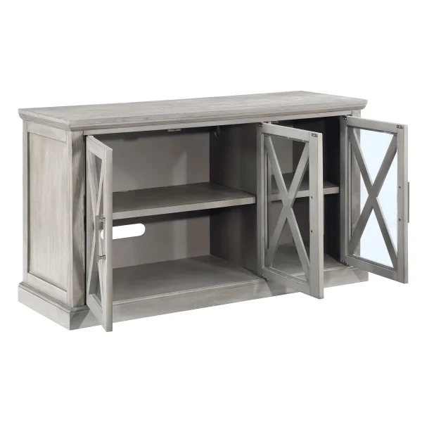 Rowan 3-Drawer Grey Cabinet Good Quality^* Online
