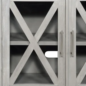 Rowan 3-Drawer Grey Cabinet Good Quality^* Online