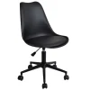 Sally Black Adjustable Office Chair Outlet^* New