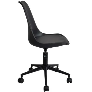 Sally Black Adjustable Office Chair Outlet^* New