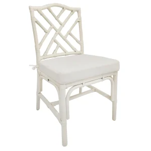 Set Of 2 Grace Mitchell Dana White Rattan Dining Chair Gift Selection^* Best Sale