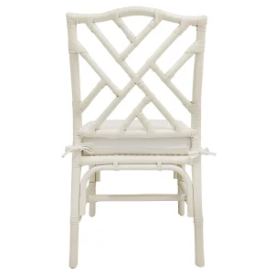 Set Of 2 Grace Mitchell Dana White Rattan Dining Chair Gift Selection^* Best Sale