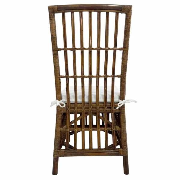 Set Of 2 Honeybloom Cade Brown Rattan Box Chair Outlet^* Hot