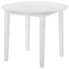 Sophia White Round Dining Table, 35 Promotion^* Fashion