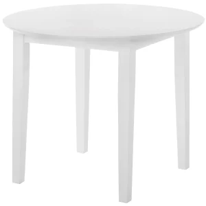 Sophia White Round Dining Table, 35 Promotion^* Fashion