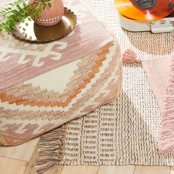 Tracey Boyd Woven Kilim Pouf, 20 13 Low Price^* Sale