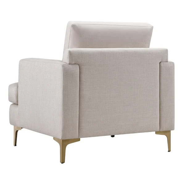 Tribeca Ivory Accent Chair Promotion^* Discount