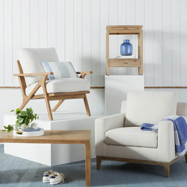 Ty Pennington Wooden Arm Chair Good Quality^* Best Sale