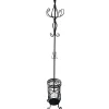 Victorian Style Metal Coat Rack With Black Finish, 73 Flash Sale^* Flash Sale