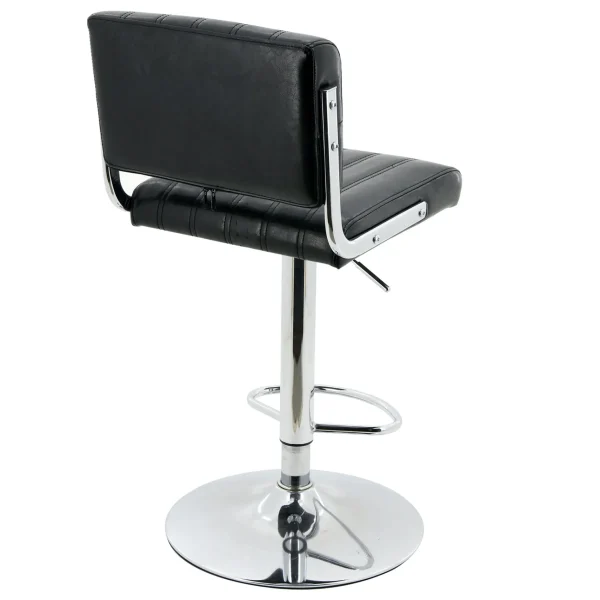 Warren Adjustable Barstool, Black Discount^* Discount