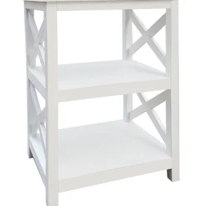 White 2-Tier Xavier Accent Table, 26 Opening Sales^* Flash Sale