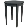 Wooden Slat Round End Table Online Discount^* Outlet